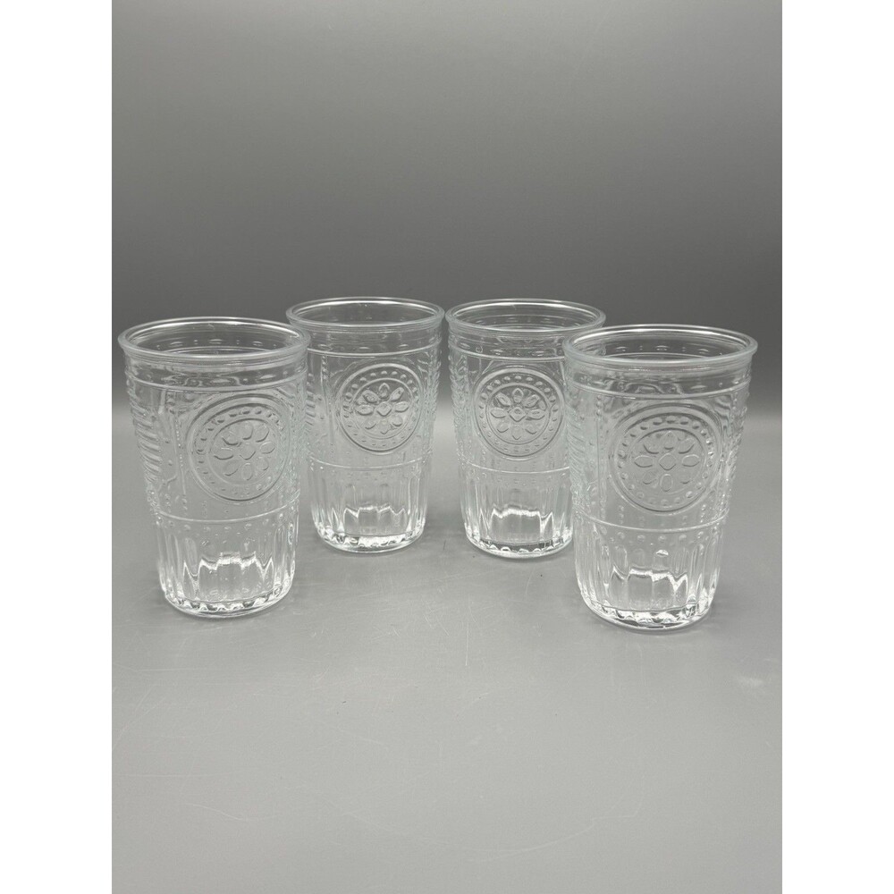 Bormioli Rocco Italy Romantic Cooler Clear Drinking Glasses 1Available 12 Ounces